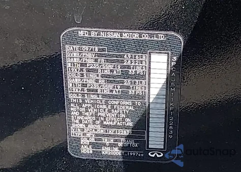 2019 Infiniti Qx50 Essential from USA, damaged, VIN 3PCAJ5M11KF122839